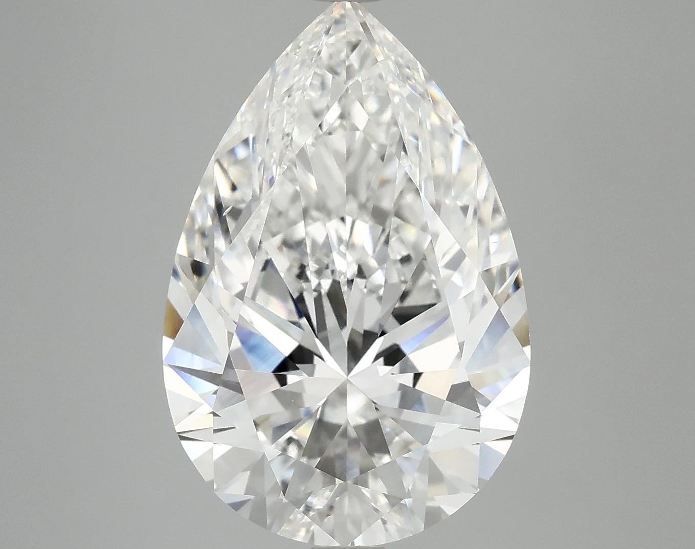 7.02 Carat Pear Shaped Excellent Cut VS2 IGI Certified Lab Grown Diamond