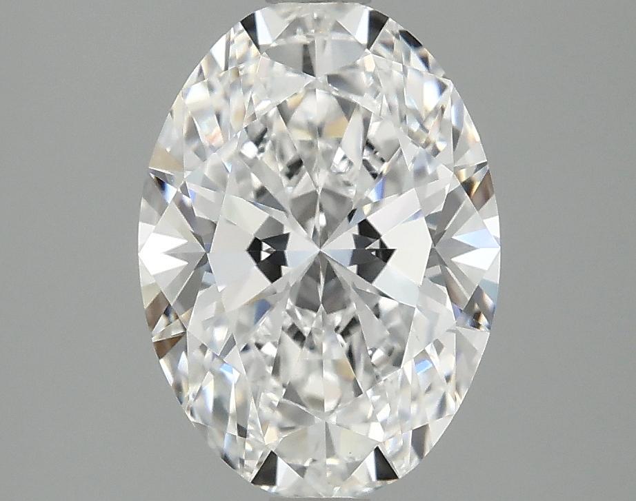 2.52 Carat Oval Shaped Ideal Cut VVS2 IGI Certified Lab Grown Diamond