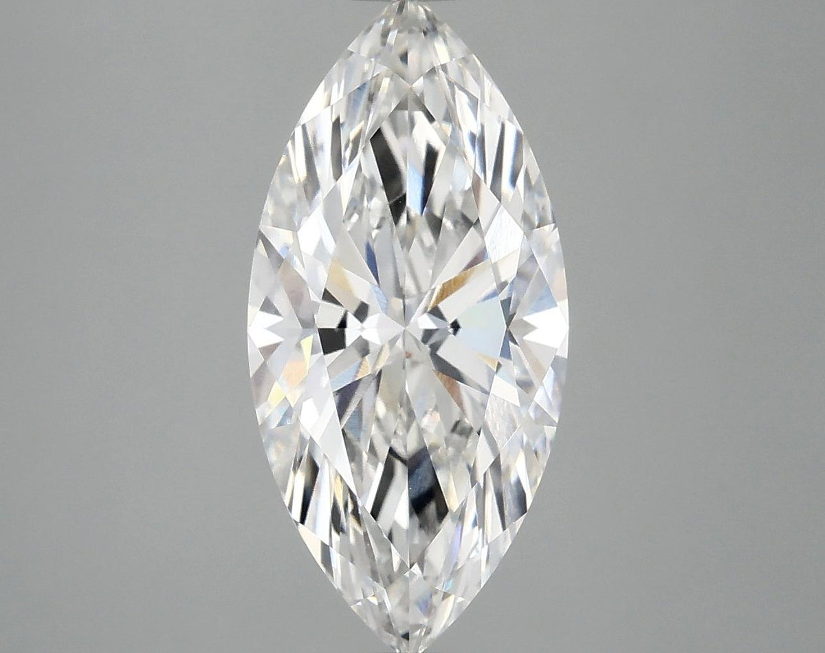 3.06 Carat Marquise Shaped Excellent Cut VVS2 IGI Certified Lab Grown Diamond