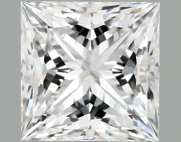 2.1 Carat Princess Shaped Ideal Cut VVS2 IGI Certified Lab Grown Diamond