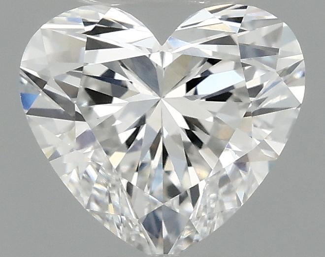 0.97 Carat Heart Shaped Ideal Cut VVS2 IGI Certified Lab Grown Diamond