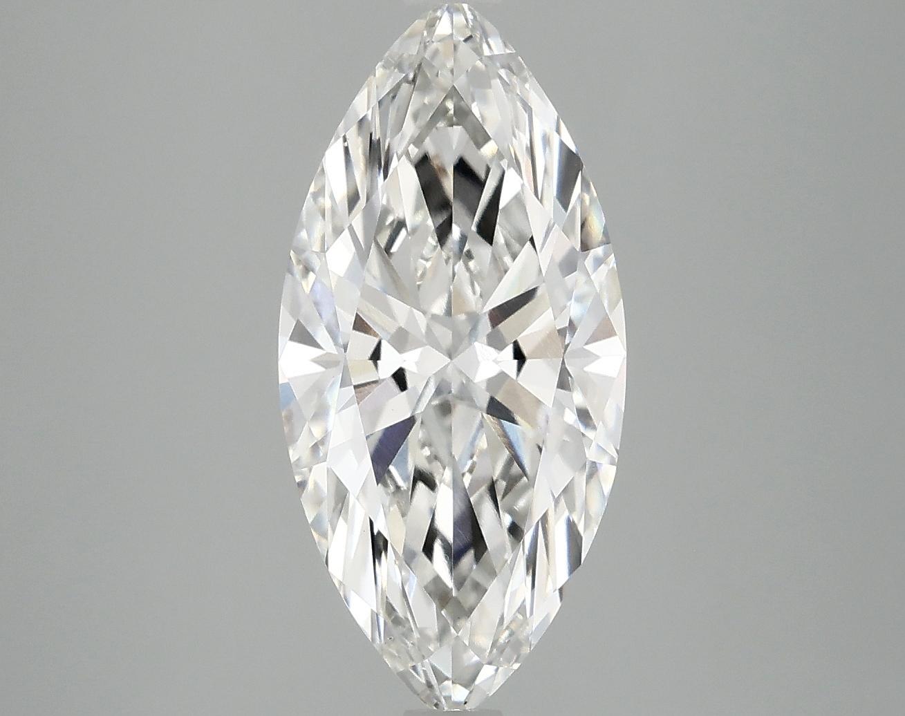 2.99 Carat Marquise Shaped Excellent Cut VS1 IGI Certified Lab Grown Diamond
