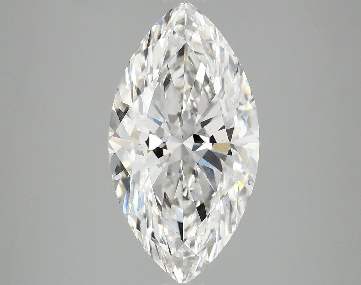 3.08 Carat Marquise Shaped Excellent Cut VS2 IGI Certified Lab Grown Diamond
