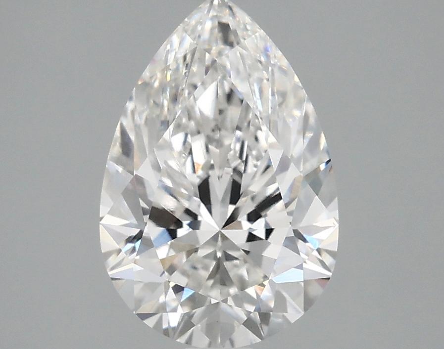 2.08 Carat Pear Shaped Excellent Cut VS1 IGI Certified Lab Grown Diamond