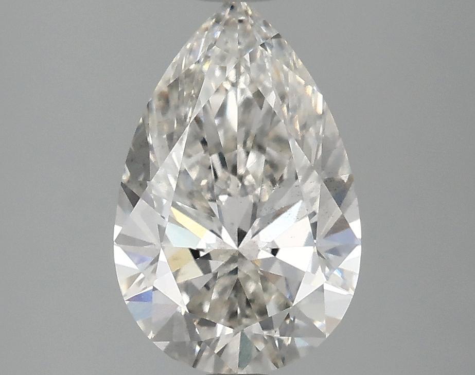 2.08 Carat Pear Shaped Ideal Cut SI1 IGI Certified Lab Grown Diamond
