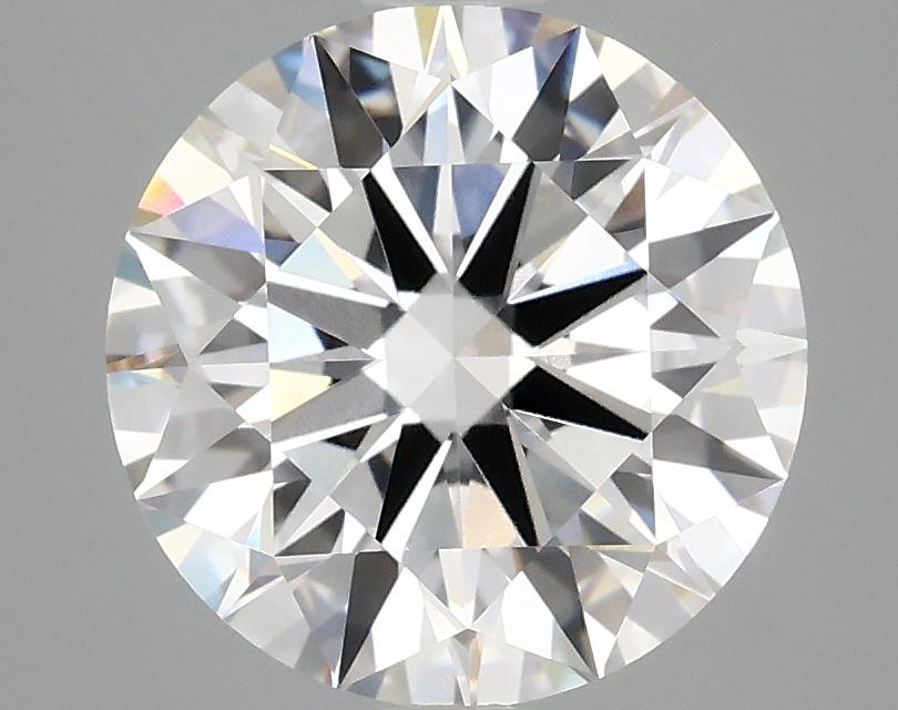 3.09 Carat Round Shaped Ideal Cut VVS2 IGI Certified Lab Grown Diamond