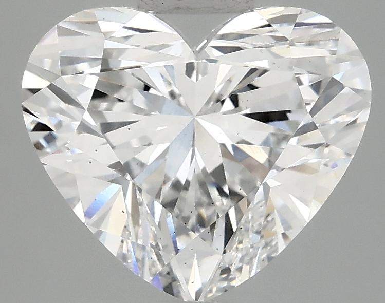 3.07 Carat Heart Shaped Ideal Cut VS2 IGI Certified Lab Grown Diamond