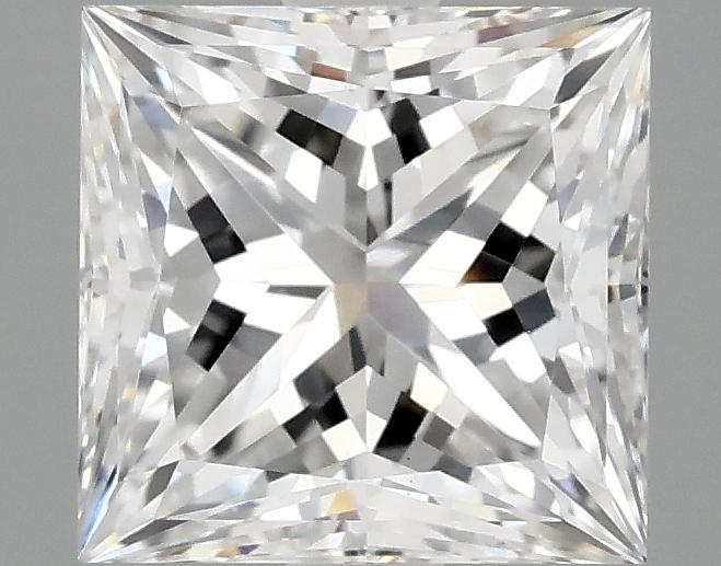 2.58 Carat Princess Shaped Ideal Cut VVS2 IGI Certified Lab Grown Diamond