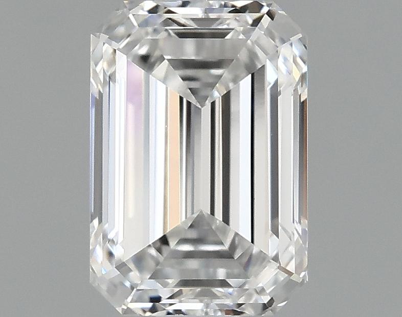 1.1 Carat Emerald Shaped Ideal Cut VVS2 IGI Certified Lab Grown Diamond