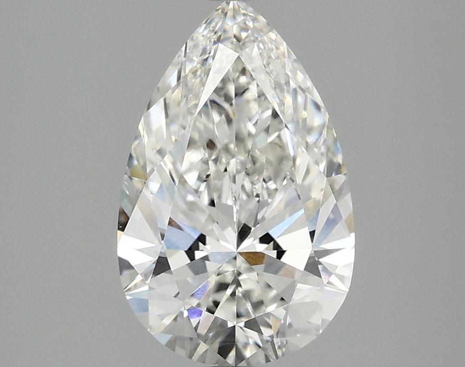 2.01 Carat Pear Shaped Ideal Cut VVS2 IGI Certified Lab Grown Diamond