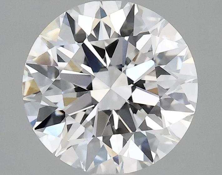 2.07 Carat Round Shaped Ideal Cut VVS2 IGI Certified Lab Grown Diamond