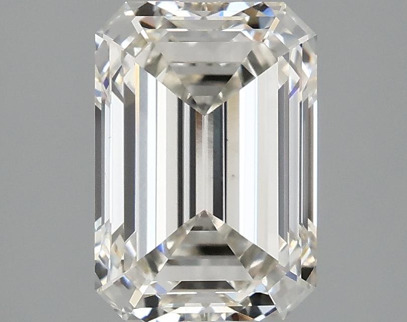 2.54 Carat Emerald Shaped Ideal Cut VS1 IGI Certified Lab Grown Diamond