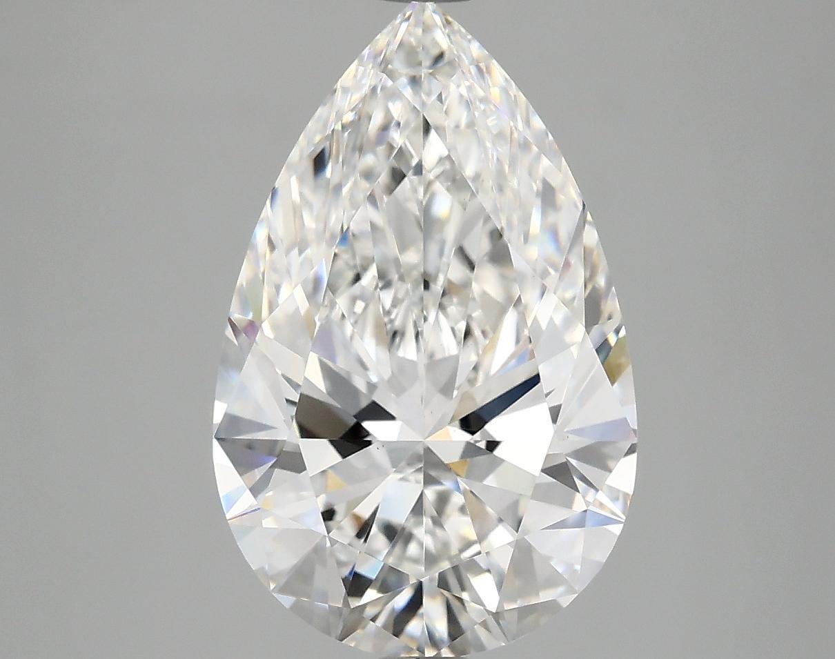 4.08 Carat Pear Shaped Ideal Cut VS1 IGI Certified Lab Grown Diamond