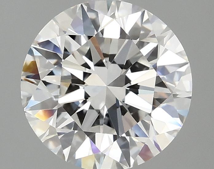 2.01 Carat Round Shaped Ideal Cut VVS2 IGI Certified Lab Grown Diamond