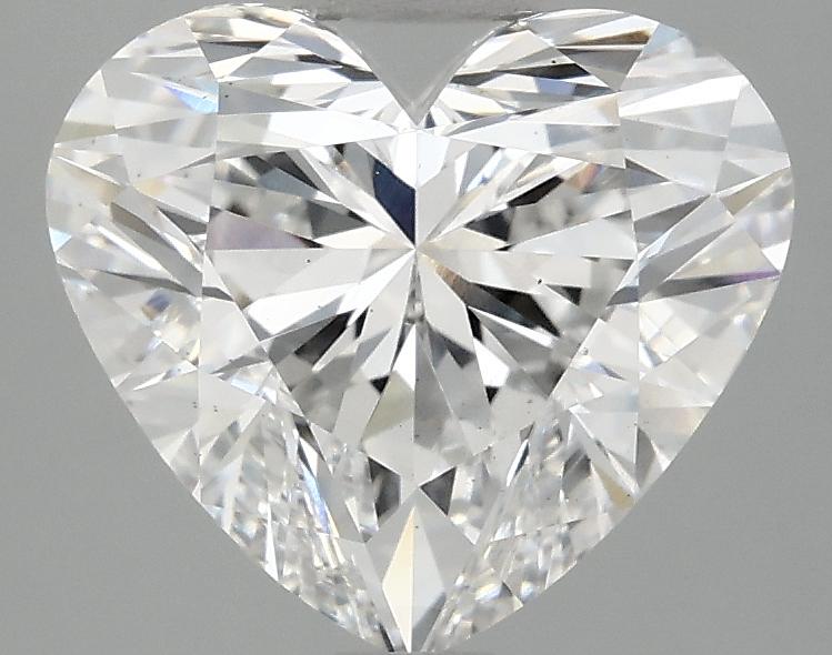 3.09 Carat Heart Shaped Ideal Cut VS2 IGI Certified Lab Grown Diamond