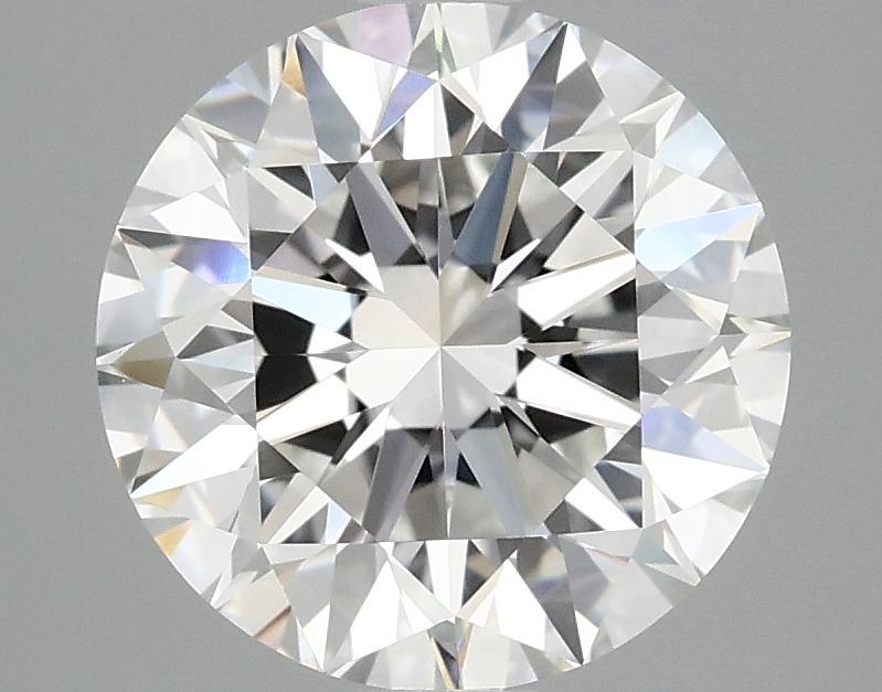 3.09 Carat Round Shaped Ideal Cut VVS2 IGI Certified Lab Grown Diamond