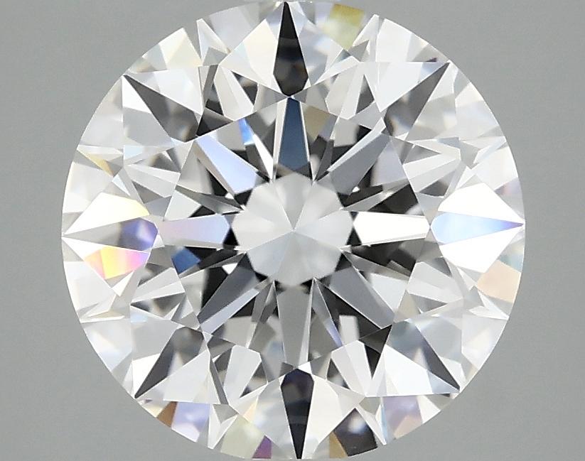 3.08 Carat Round Shaped Ideal Cut VVS2 IGI Certified Lab Grown Diamond
