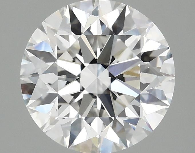 2.05 Carat Round Shaped Excellent Cut VVS2 IGI Certified Lab Grown Diamond