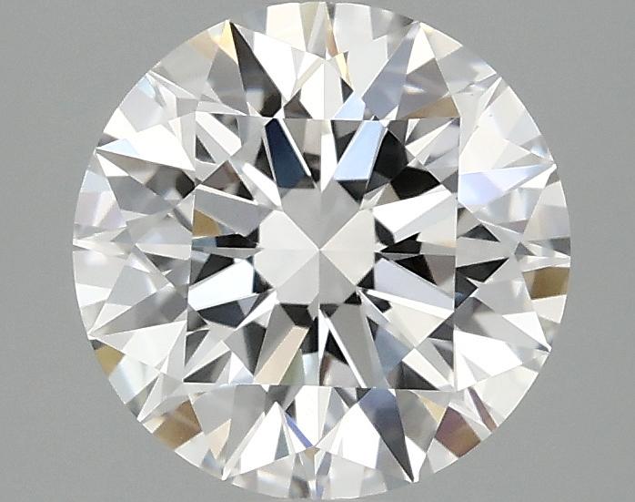 2.08 Carat Round Shaped Ideal Cut VVS2 IGI Certified Lab Grown Diamond
