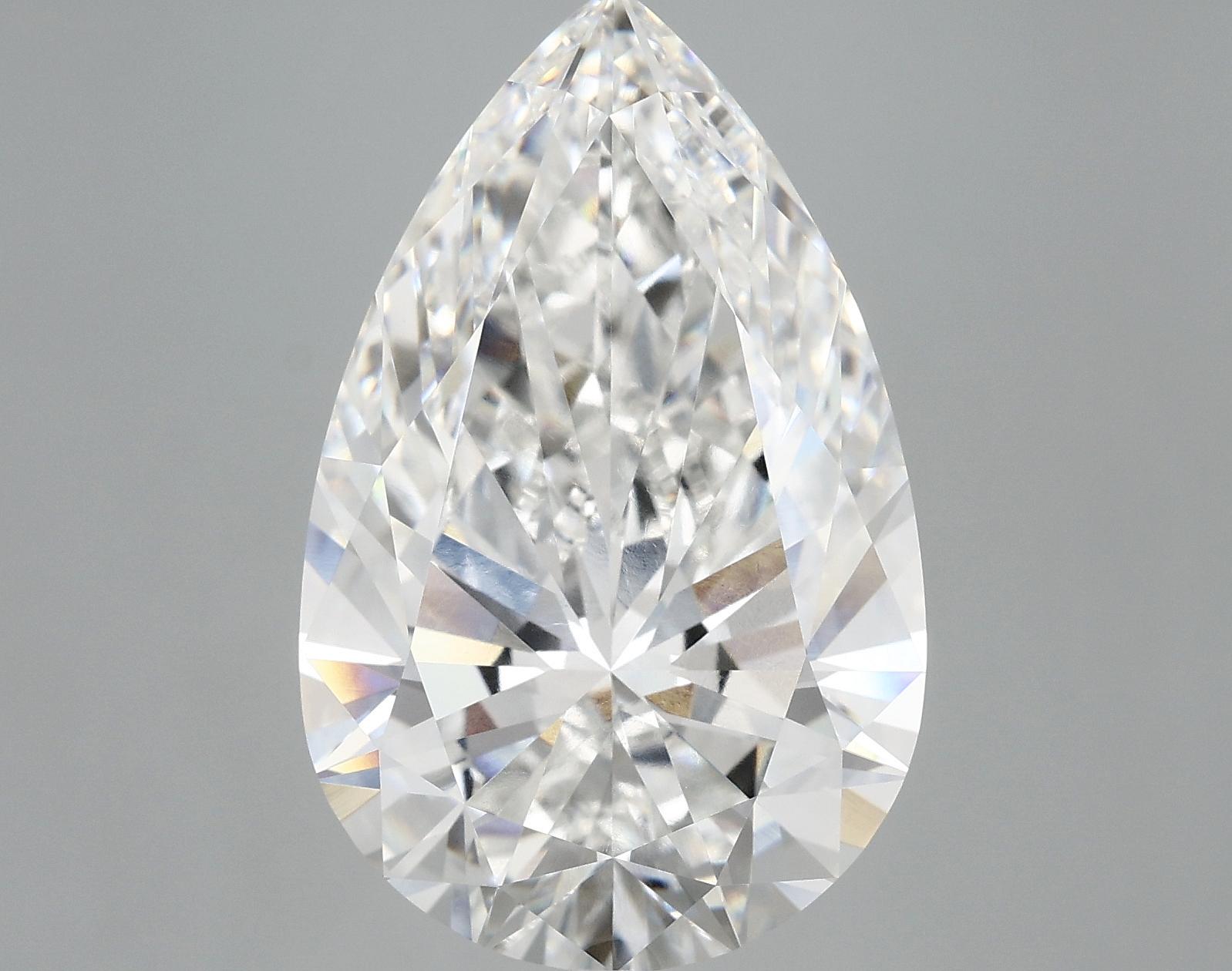 10.03 Carat Pear Shaped Ideal Cut VVS2 IGI Certified Lab Grown Diamond