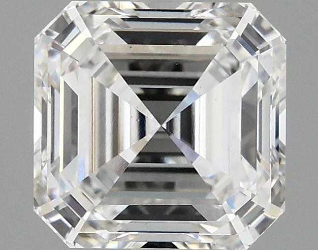 2.51 Carat Asscher Shaped Ideal Cut VS1 IGI Certified Lab Grown Diamond