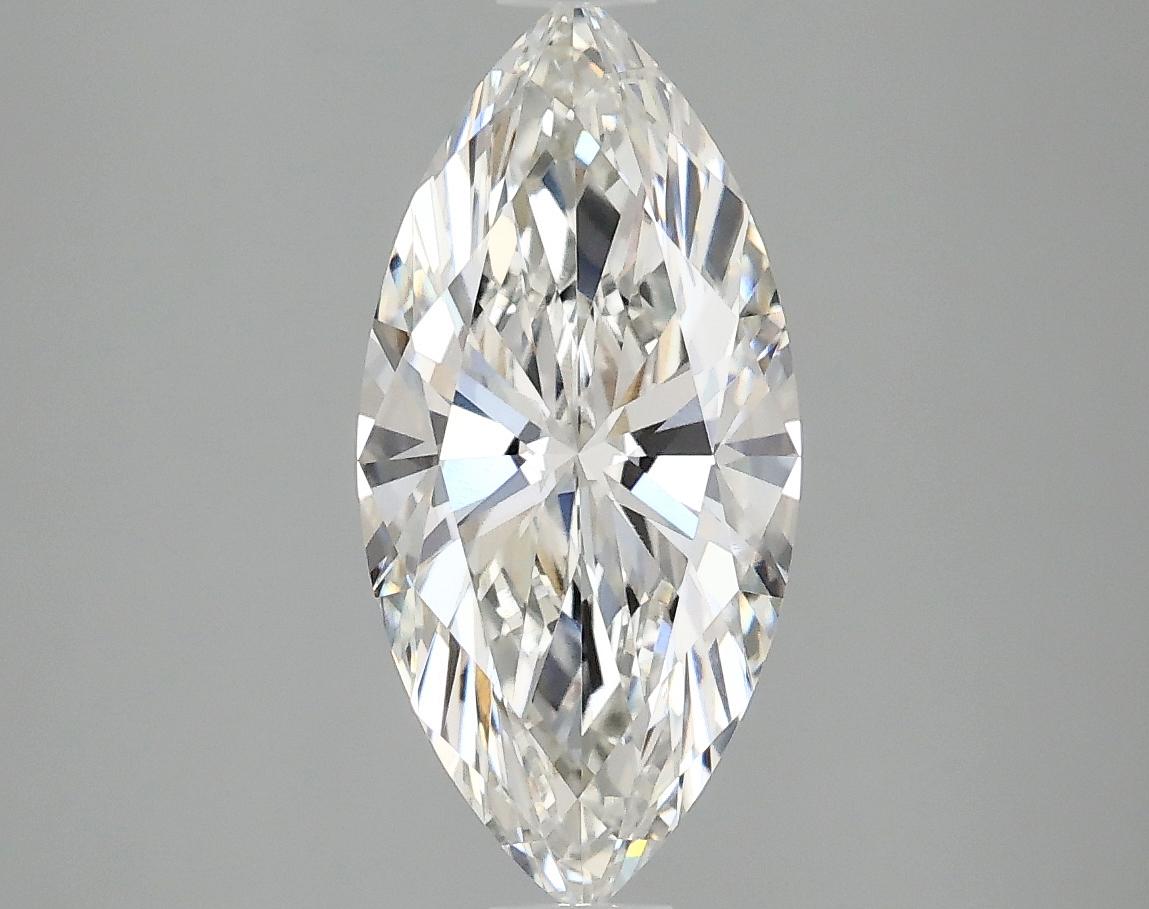 2.05 Carat Marquise Shaped Excellent Cut VVS2 IGI Certified Lab Grown Diamond