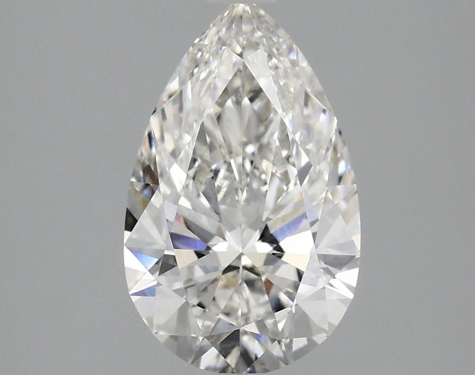 1.81 Carat Pear Shaped Ideal Cut VVS2 IGI Certified Lab Grown Diamond