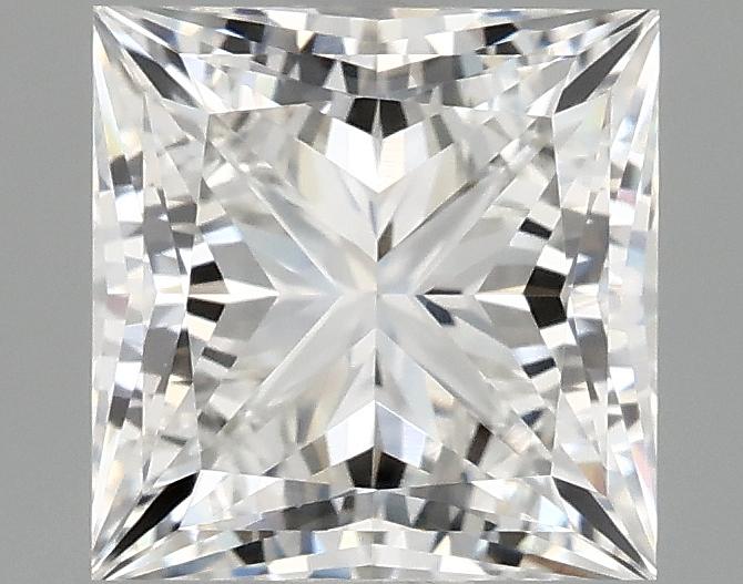 1.52 Carat Princess Shaped Ideal Cut VVS2 IGI Certified Lab Grown Diamond