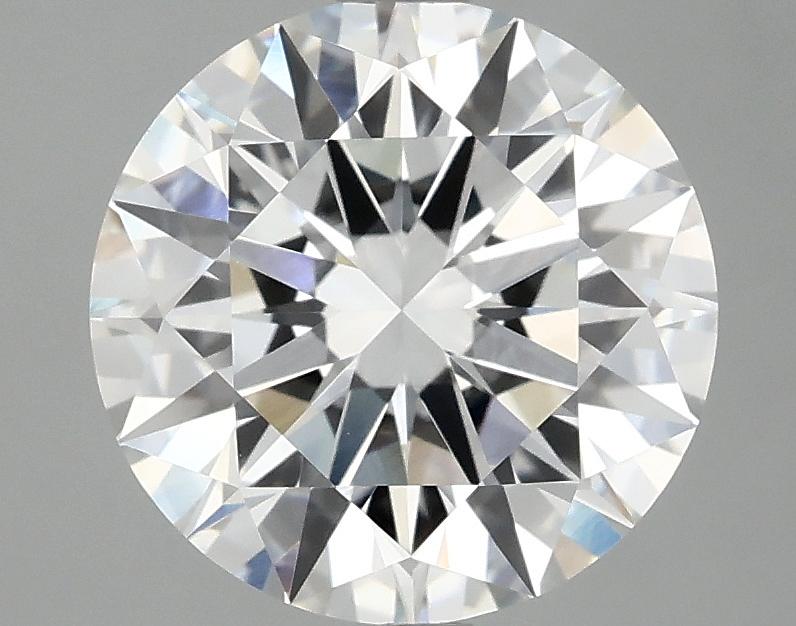3.09 Carat Round Shaped Ideal Cut VVS2 IGI Certified Lab Grown Diamond