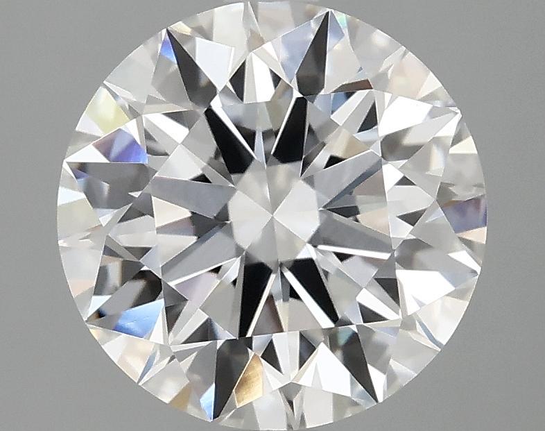 3.06 Carat Round Shaped Ideal Cut VVS2 IGI Certified Lab Grown Diamond
