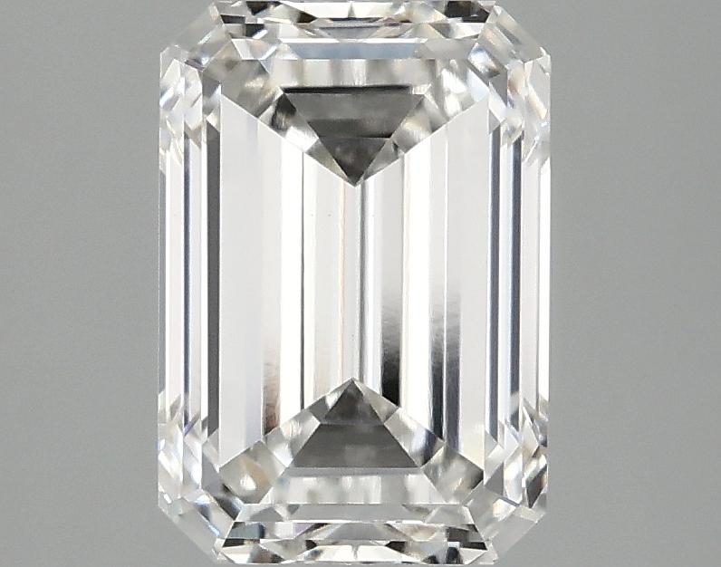 2.52 Carat Emerald Shaped Ideal Cut VVS2 IGI Certified Lab Grown Diamond