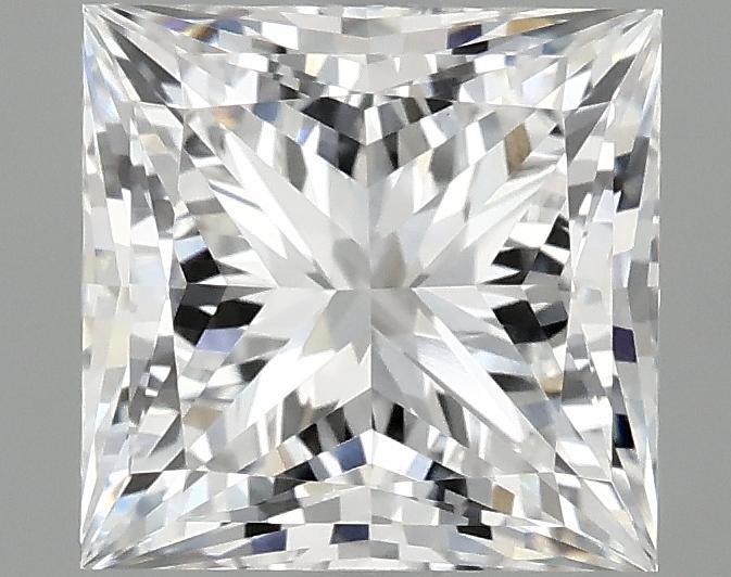 2.04 Carat Princess Shaped Excellent Cut VVS2 IGI Certified Lab Grown Diamond