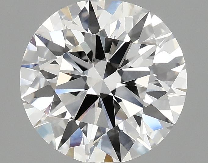 2.01 Carat Round Shaped Ideal Cut VVS2 IGI Certified Lab Grown Diamond