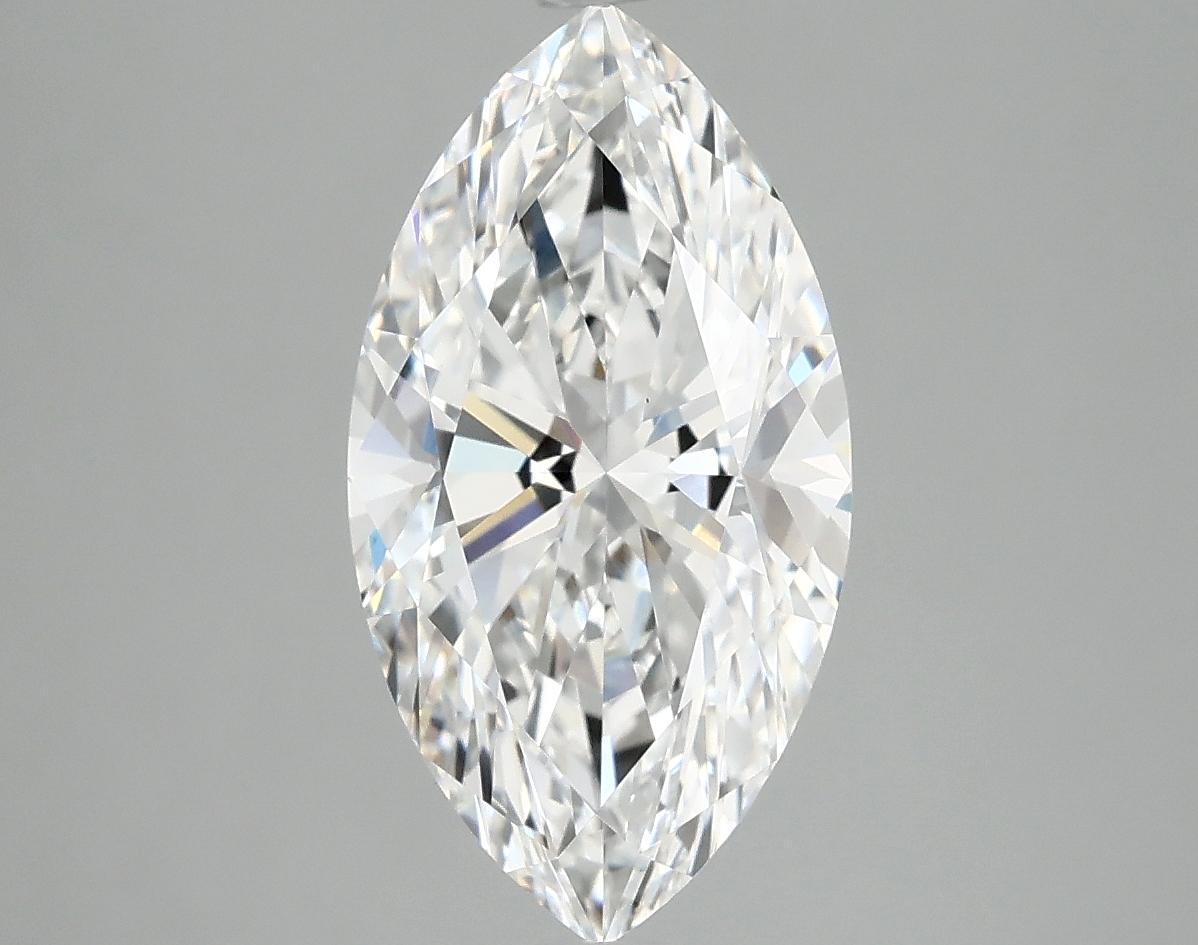 3.02 Carat Marquise Shaped Excellent Cut VS1 IGI Certified Lab Grown Diamond