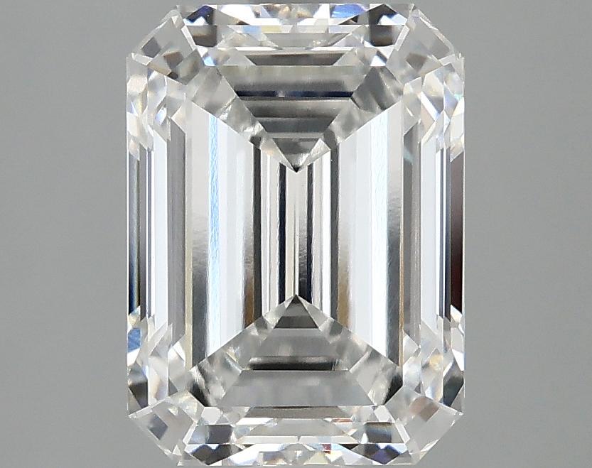 3.09 Carat Emerald Shaped Excellent Cut VS1 IGI Certified Lab Grown Diamond