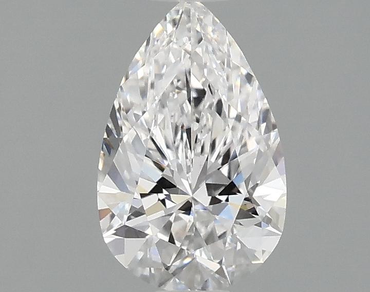 0.98 Carat Pear Shaped Ideal Cut VVS2 IGI Certified Lab Grown Diamond