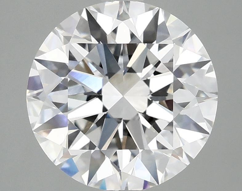 3.06 Carat Round Shaped Excellent Cut VVS2 IGI Certified Lab Grown Diamond