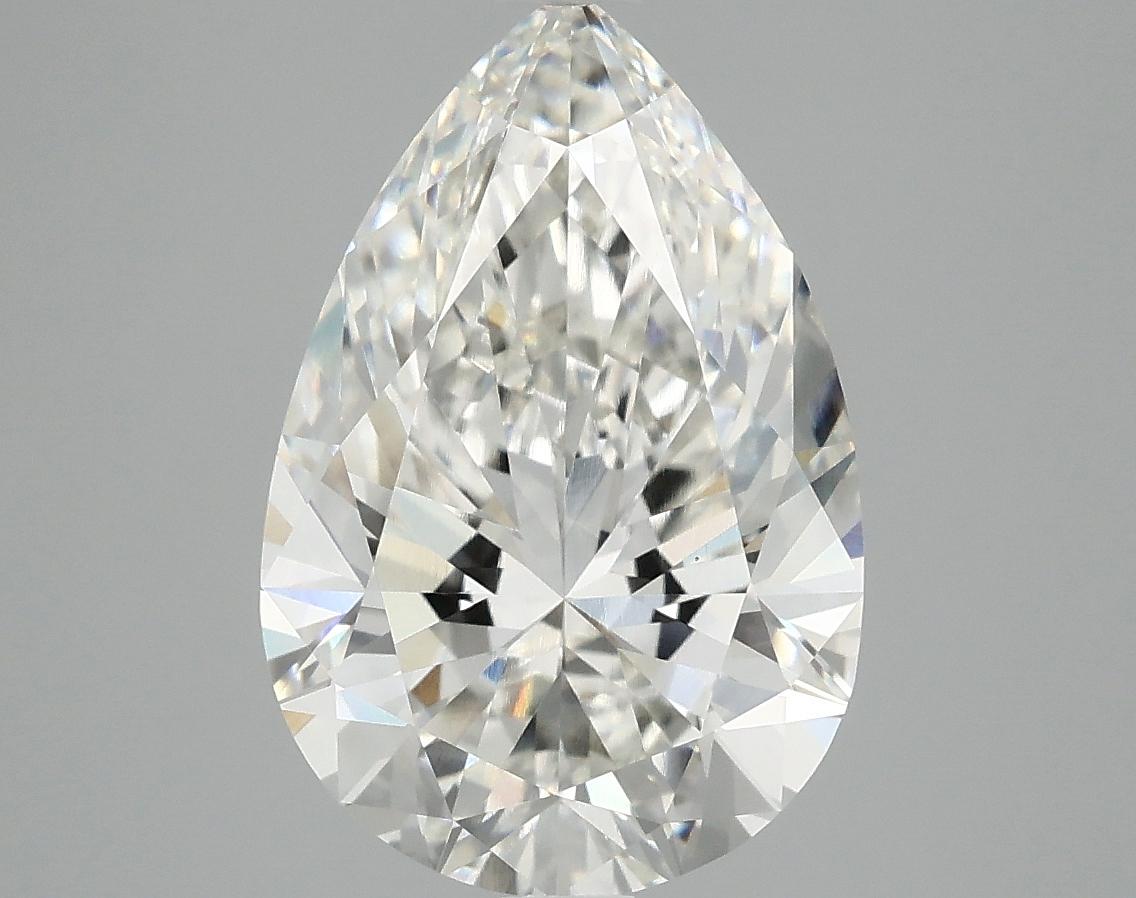 4.09 Carat Pear Shaped Excellent Cut VS1 IGI Certified Lab Grown Diamond