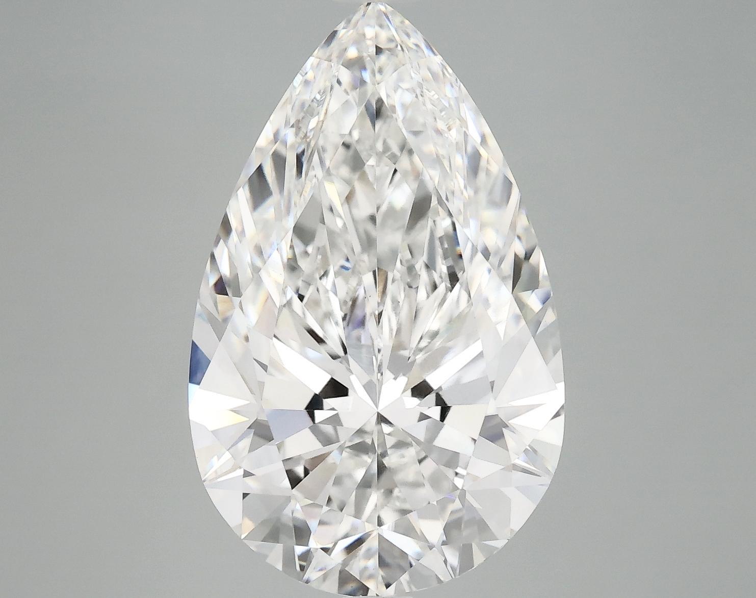 7.16 Carat Pear Shaped Ideal Cut VS1 IGI Certified Lab Grown Diamond