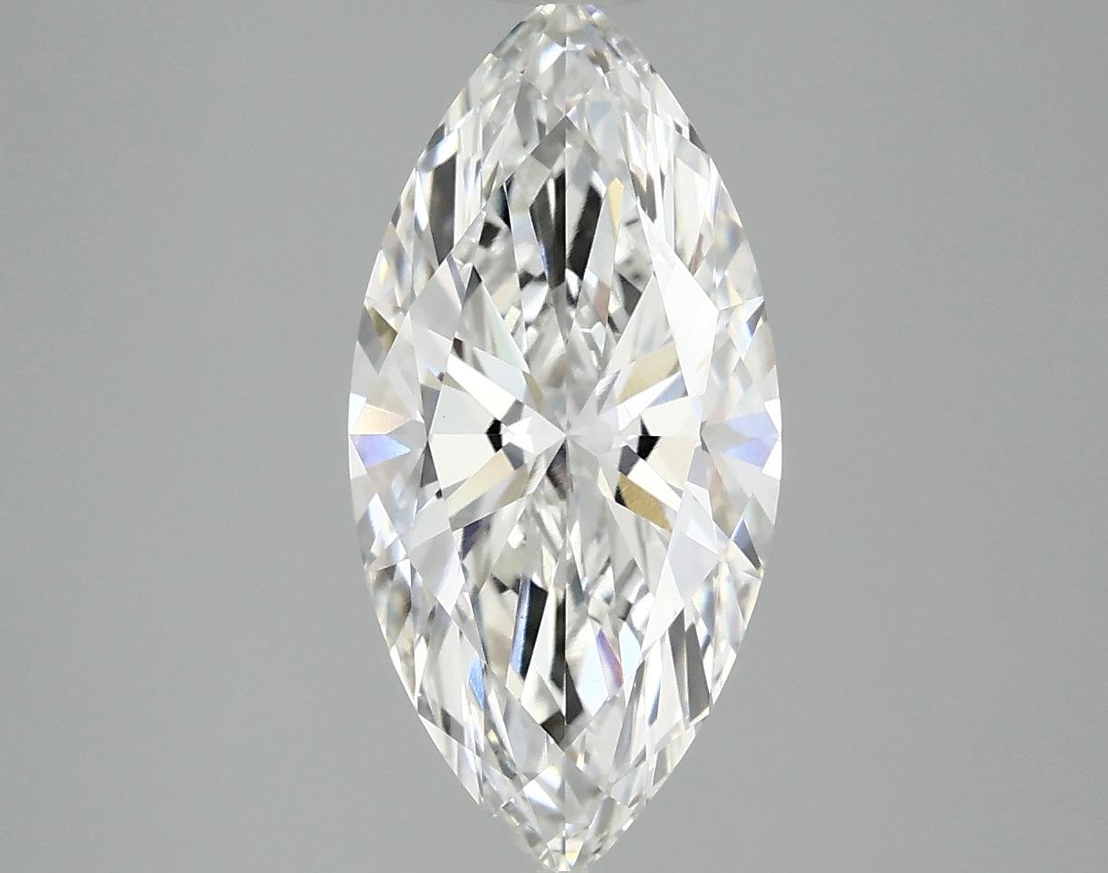 2.56 Carat Marquise Shaped Excellent Cut VVS2 IGI Certified Lab Grown Diamond