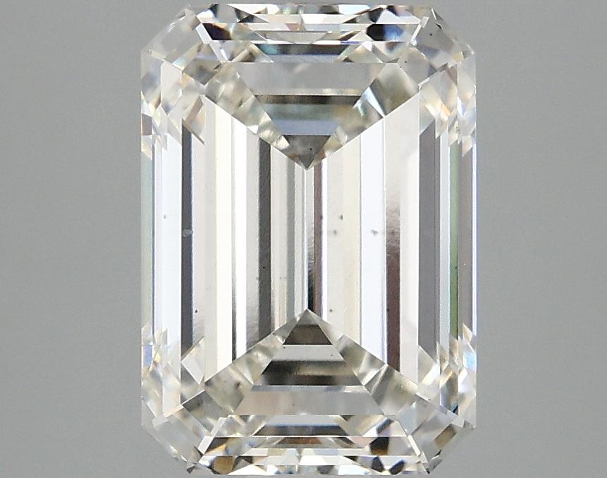 3.08 Carat Emerald Shaped Ideal Cut VS2 IGI Certified Lab Grown Diamond
