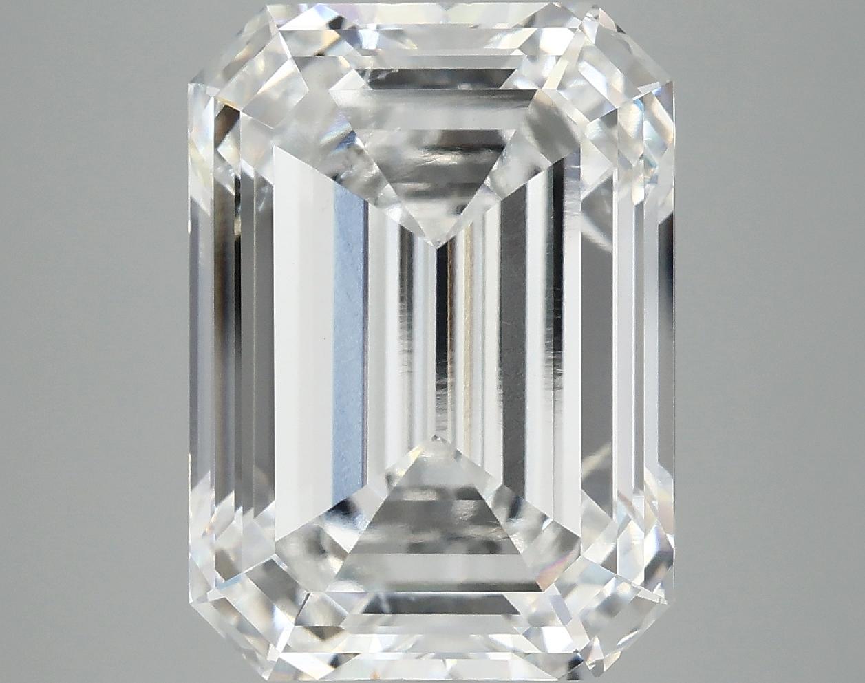 10.07 Carat Emerald Shaped Excellent Cut SI1 IGI Certified Lab Grown Diamond