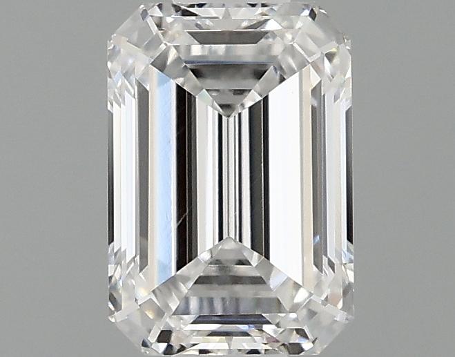 1.07 Carat Emerald Shaped Ideal Cut VVS2 IGI Certified Lab Grown Diamond