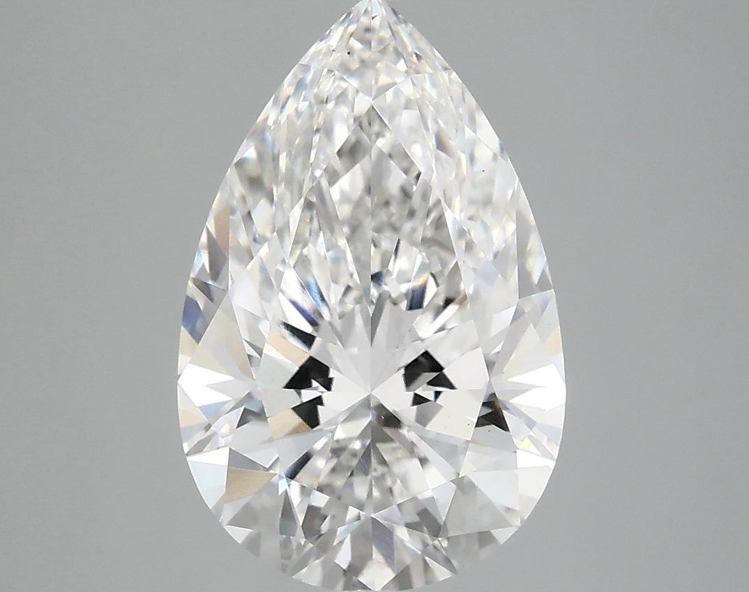 3.08 Carat Pear Shaped Ideal Cut VS1 IGI Certified Lab Grown Diamond