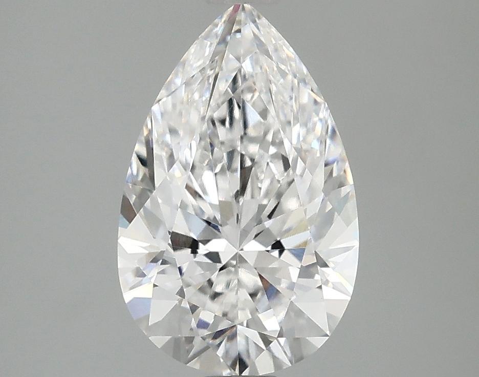 2.03 Carat Pear Shaped Ideal Cut VVS2 IGI Certified Lab Grown Diamond