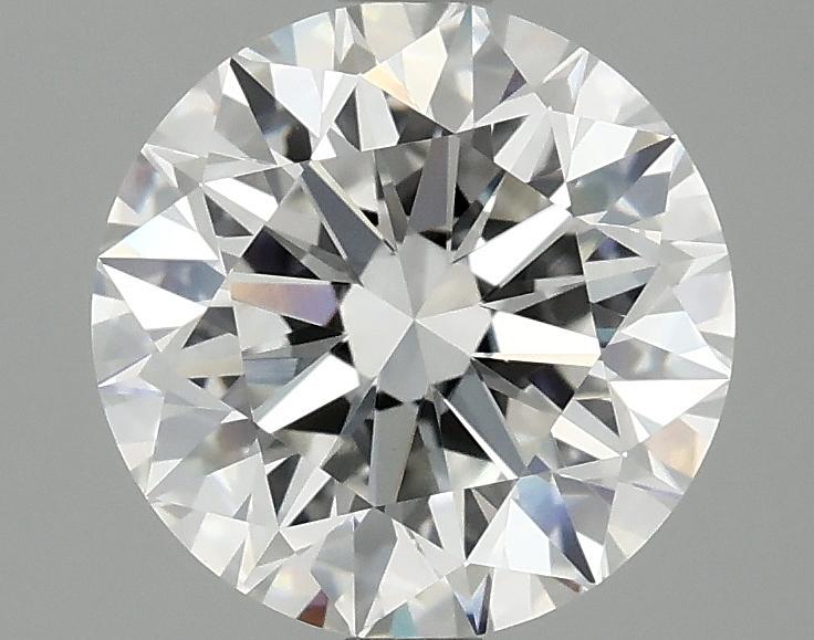 2.52 Carat Round Shaped Excellent Cut VVS2 IGI Certified Lab Grown Diamond