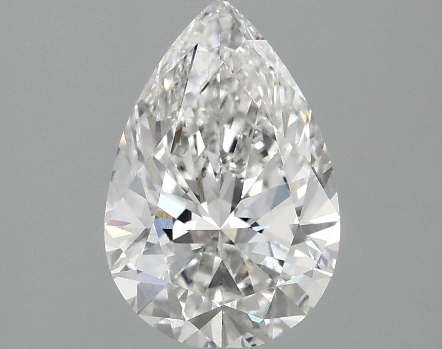 1.51 Carat Pear Shaped Excellent Cut VVS2 IGI Certified Lab Grown Diamond