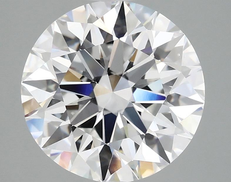 3.09 Carat Round Shaped Excellent Cut VS2 IGI Certified Lab Grown Diamond