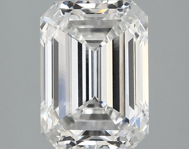 2.57 Carat Emerald Shaped Excellent Cut VVS2 IGI Certified Lab Grown Diamond