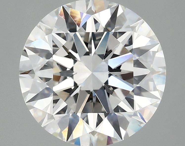 2.59 Carat Round Shaped Ideal Cut VVS2 IGI Certified Lab Grown Diamond